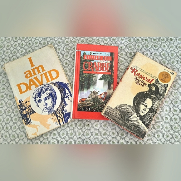 Nostalgic Reads Bundle 📚 I am David / Crabbe / Rascal - Picture 1 of 2